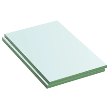 vidaXL 2 db átlátszó üveg paneles polc 20 x 12 cm bútor