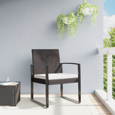 vidaXL 2 db barna PP-rattan kerti étkezőszék kerti bútor