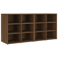 vidaXL 2 db barna tölgy színű cipősszekrény 52,5x30x50 cm bútor