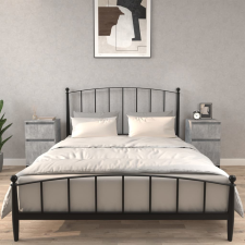 vidaXL 2 db betonszürke éjjeliszekrény 40 x 35 x 70 cm bútor