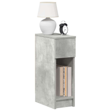 vidaXL 2 db betonszürke éjjeliszekrény fiókkal 20 x 36 x 60 cm bútor