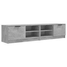 vidaXL 2 db betonszürke szerelt fa TV-szekrény 80x35x36,5 cm (811475) bútor