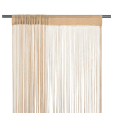 vidaXL 2 db bézs zsinórfüggöny 100 x 250 cm lakástextília