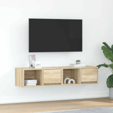vidaXL 2 db Falra Szerelhető TV Szekrény - Sonoma Tölgy - 60x31x25,5 cm bútor