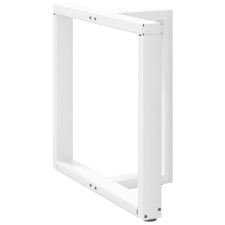 vidaXL 2 db fehér acél étkezőasztal lábak T-alakú 80x35x(72-73) cm bútor