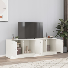 vidaXL 2 db fehér acél TV-szekrény 67 x 39 x 44 cm bútor