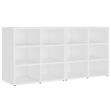 vidaXL 2 db fehér cipősszekrény 52,5 x 30 x 50 cm (808685) bútor