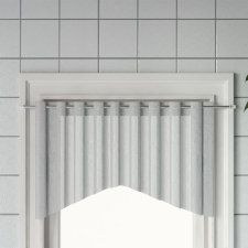 vidaXL 2 db fehér és ezüst alumínium függönytartó 90-130 cm karnis, függönyrúd