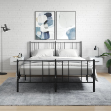 vidaXL 2 db fehér falra szerelhető éjjeliszekrény 35x35x20 cm bútor