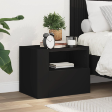 vidaXL 2 db fehér falra szerelhető éjjeliszekrény 45 x 30 x 35 cm bútor