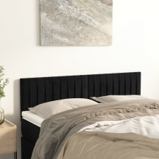 vidaXL 2 db fekete bársony fejtámla 72 x 5 x 78/88 cm ágy és ágykellék