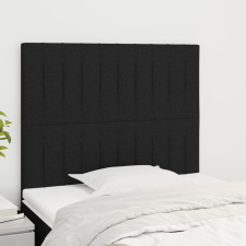vidaXL 2 db fekete szövet fejtámla 90x5x78/88 cm ágy és ágykellék