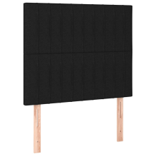 vidaXL 2 db fekete szövet fejtámla 90x5x78/88 cm (3116554) ágy és ágykellék