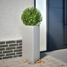 vidaXL 2 db horganyzott acél háromszög kerti ültetőláda 40x34,5x70 cm kerti tárolás
