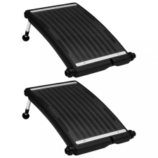 vidaXL 2 db ívelt napelemes medencefűtő panel 72,5 x 46 cm medence kiegészítő