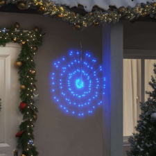 vidaXL 2 db karácsonyi kék csillagfény 140 db LED 17 cm kültéri izzósor