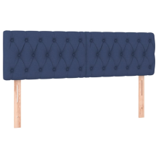 vidaXL 2 db kék szövet fejtámla 80x7x78/88 cm (346360) ágy és ágykellék