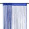 vidaXL 2 db kék zsinórfüggöny 100 x 250 cm