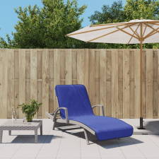 vidaXL 2 db királykék 400 GSM szövet strandtörölköző 75 x 200 cm lakástextília