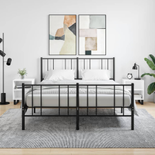 vidaXL 2 db magasfényű fehér szerelt fa éjjeliszekrény 40x30x50 cm bútor