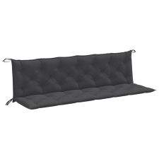 vidaXL 2 db melange antracitszürke szövet kerti padpárna 200x50x7 cm (4002629) lakástextília