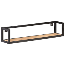 vidaXL 2 db nyers mangófa fali polc 80 cm (320670) bútor