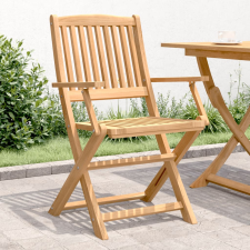 vidaXL 2 db összecsukható tömör akácfa kerti szék 58x54,5x90 cm kerti bútor