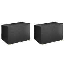 vidaXL 2 db polietilén hintapad huzat 12 fűzőlyukkal 215x150x130/150cm kerti bútor