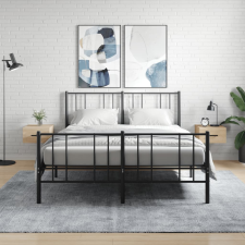 vidaXL 2 db sonoma tölgy falra szerelhető éjjeliszekrény 35x35x20 cm bútor