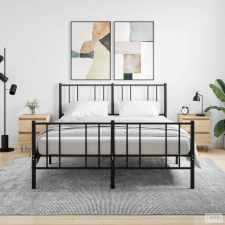 vidaXL 2 db sonoma tölgy színű éjjeliszekrény 40 x 35 x 50 cm bútor