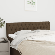 vidaXL 2 db sötétbarna szövet fejtámla 72 x 7 x 78/88 cm ágy és ágykellék