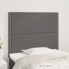 vidaXL 2 db szürke műbőr fejtámla 100x5x78/88 cm ágy és ágykellék