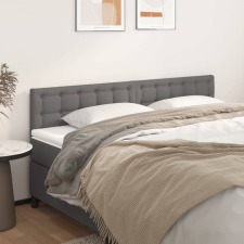 vidaXL 2 db szürke műbőr fejtámla 100x5x78/88 cm ágy és ágykellék