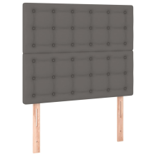 vidaXL 2 db szürke műbőr fejtámla 90x5x78/88 cm (3116414) ágy és ágykellék