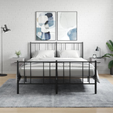 vidaXL 2 db szürke sonoma falra szerelhető éjjeliszekrény 35x35x20 cm bútor