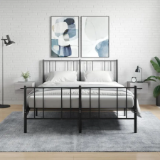 vidaXL 2 db szürke sonoma falra szerelhető éjjeliszekrény 35x35x20 cm bútor
