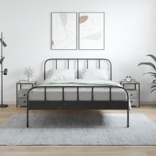 vidaXL 2 db szürke sonoma színű éjjeliszekrény 34x35,5x50 cm bútor
