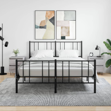 vidaXL 2 db szürke sonoma színű éjjeliszekrény 40 x 35 x 50 cm bútor