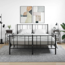 vidaXL 2 db szürke sonoma színű szerelt fa éjjeliszekrény 35x34,5x70cm bútor