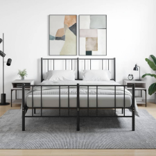 vidaXL 2 db szürke sonoma színű szerelt fa éjjeliszekrény 40x41x50 cm bútor