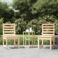 vidaXL 2 db tömör fenyőfa kerti szék 40,5 x 48 x 91,5 cm kerti bútor