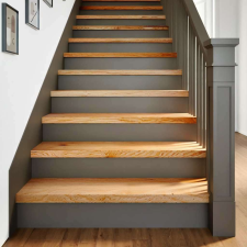 vidaXL 2 db tömör tölgyfa világosbarna lépcsőfokok 90x25x2 cm építőanyag