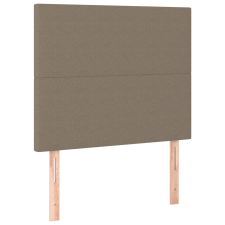 vidaXL 2 db tópszínű szövet fejtámla 100x5x78/88 cm (3116046) ágy és ágykellék