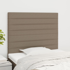 vidaXL 2 db tópszínű szövet fejtámla 90x5x78/88 cm ágy és ágykellék