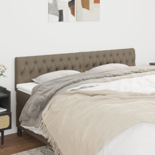 vidaXL 2 db tópszínű szövet fejtámla 90x7x78/88 cm ágy és ágykellék