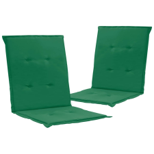 vidaXL 2 db zöld párna kerti székhez 100 x 50 x 3 cm kerti dekoráció