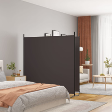 vidaXL 2 paneles barna szövet paraván 348x180 cm bútor