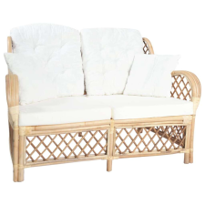 vidaXL 2 személyes rattan kanapé bútor