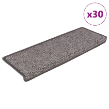 vidaXL 30 db lépcsőszőnyegek öntapadós szizál kinézetű 65x21x4 cm lakástextília