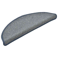 vidaXL 30 db világosszürke és kék lépcsőszőnyeg 56x17x3 cm (3365748) lakástextília